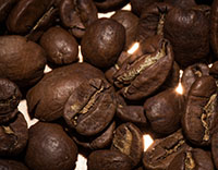 image of Medium-dark roast coffee beans
