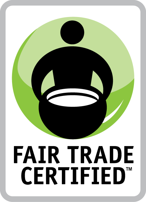 image of fair trade certified coffee label