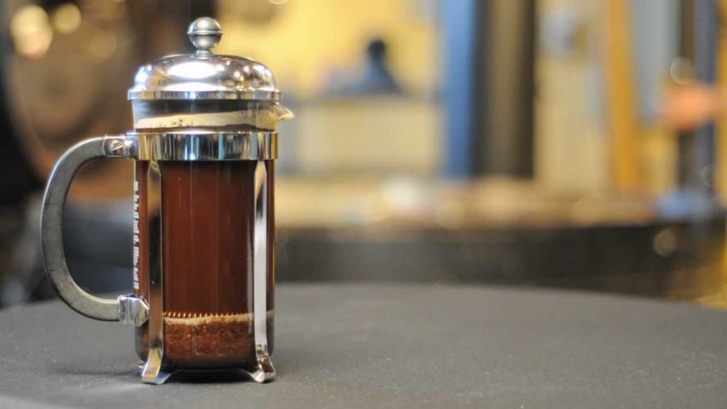 image of french press coffee maker