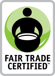 fair trade certified coffee label