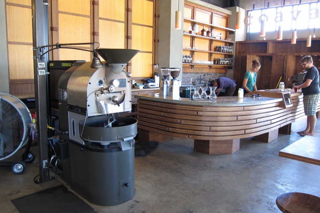 image of Coava Coffee Roasters and Bamboo Revolution in Portland ORE