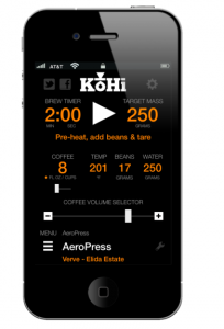 coffee apps Kohi