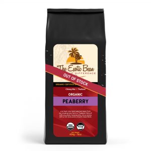 out of stock peaberry coffee pack image